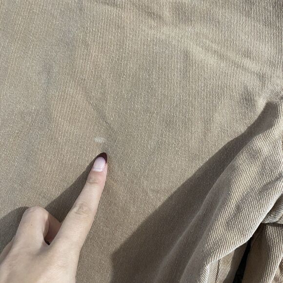 Vintage Hunt Club Denim Bermuda Shorts Jorts Jeans Size 16 Women’s Brown Tan - Picture 8 of 8